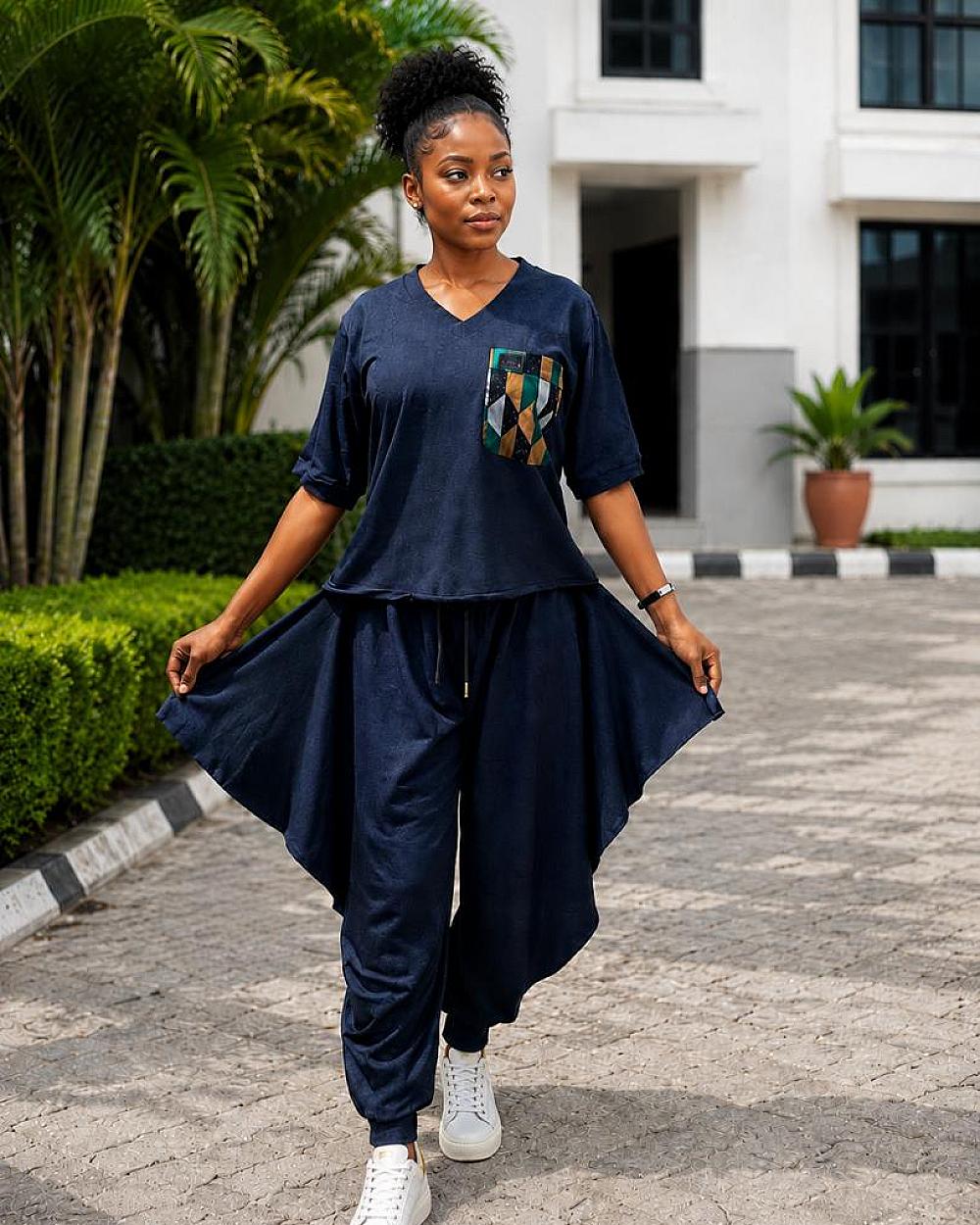 T&T Luxe Drape Lounge Set