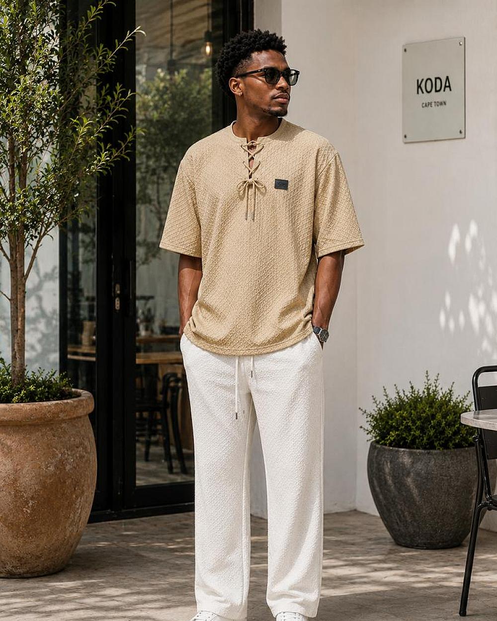 T&T Desert Luxe Textured Lounge Set