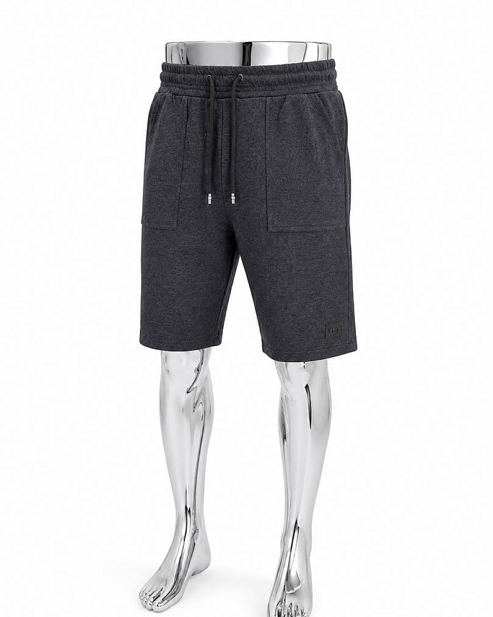T&T Charcoal Utility Lounge Shorts