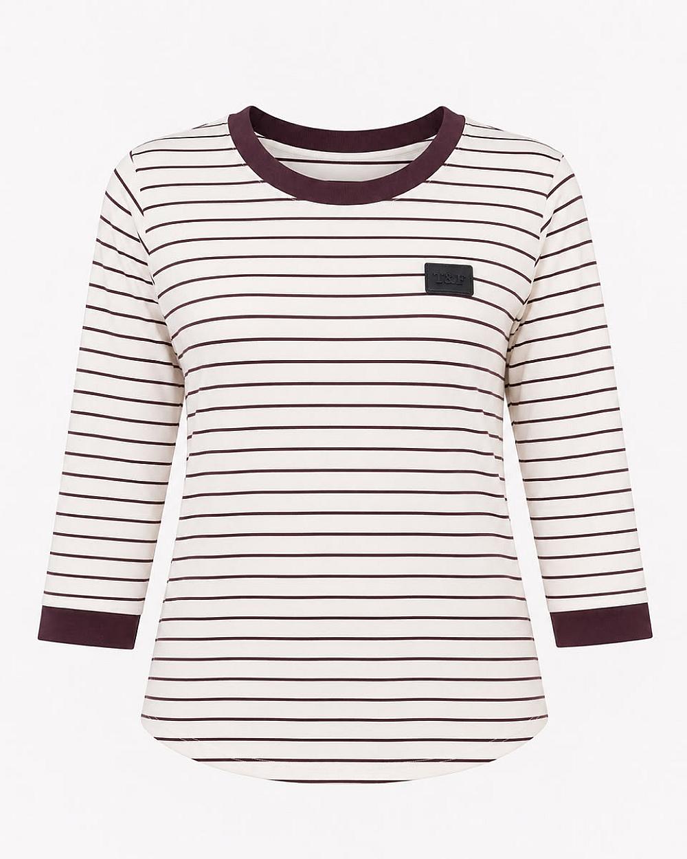 T&T Stripe Core Tee