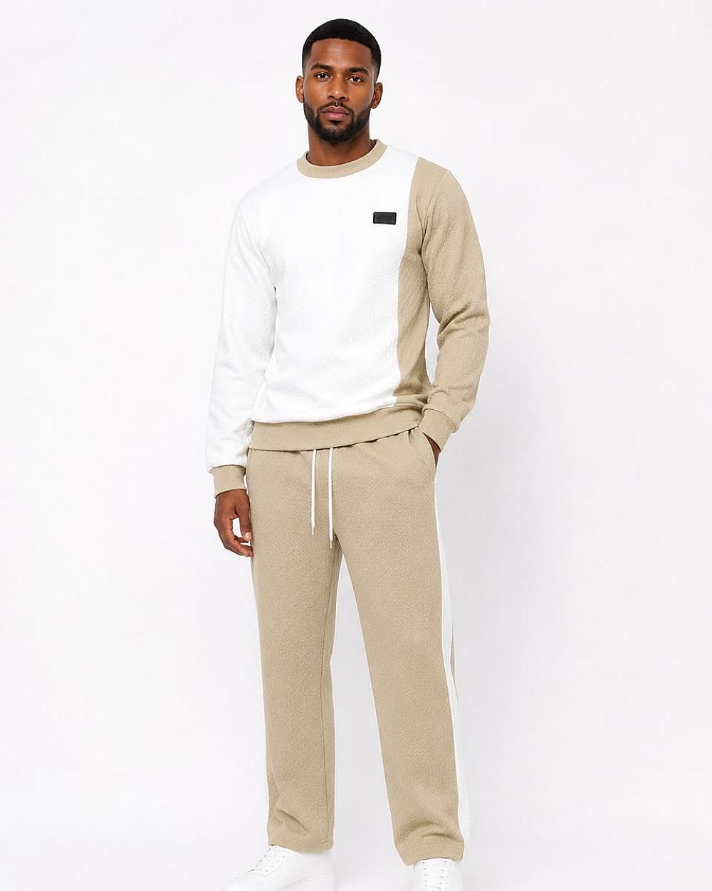 T&T Luxe Textured Tracksuit