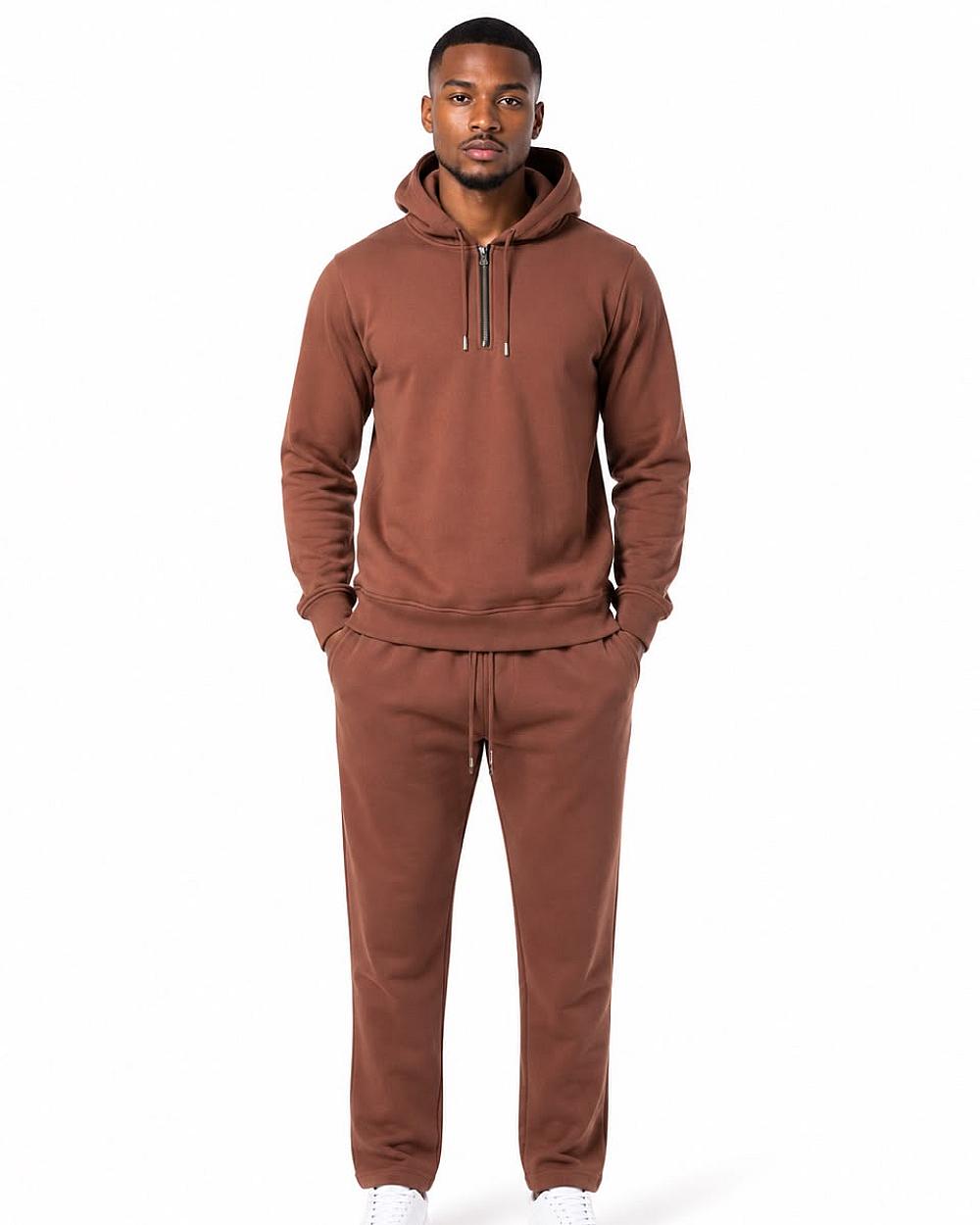 T&T Essential Hooded Tracksuit Set