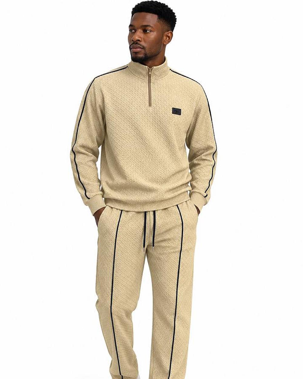 Product Name: T&T Luxe Textured Tracksuit Set